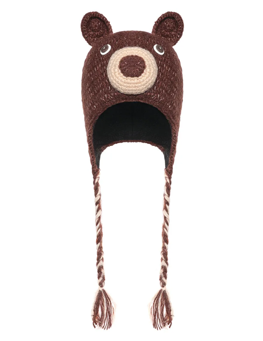 Bear Faced Animal Hat