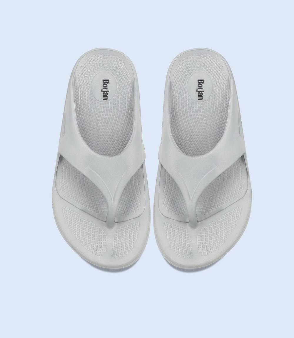 BM5296-GREY-Men Flip flop