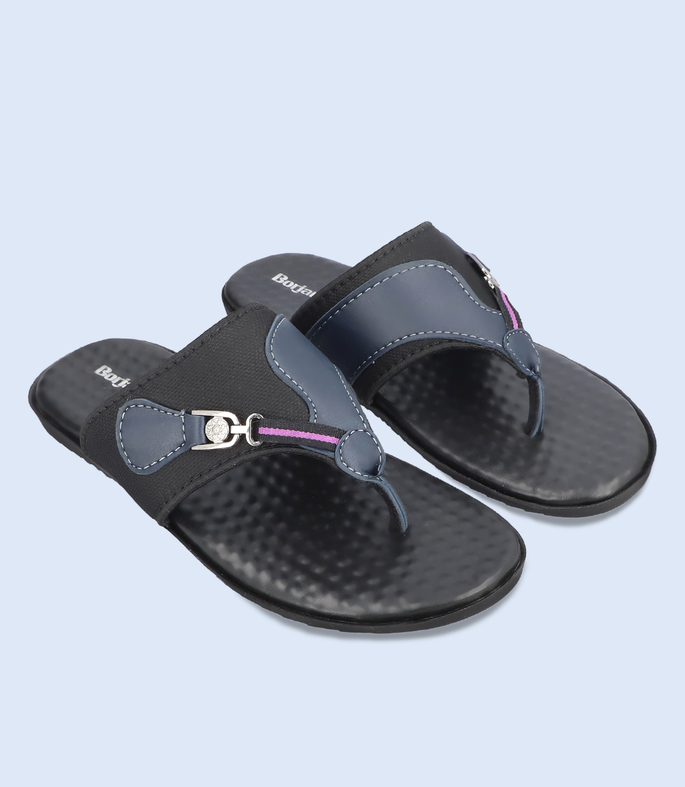 BM5466-NAVY-Men Chappal