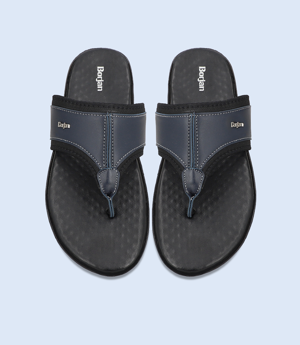 BM5467-NAVY-Men Chappal