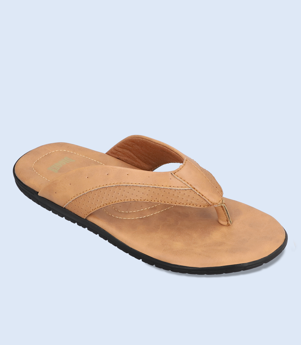 BM5558-TAN-Men Casual Chappal