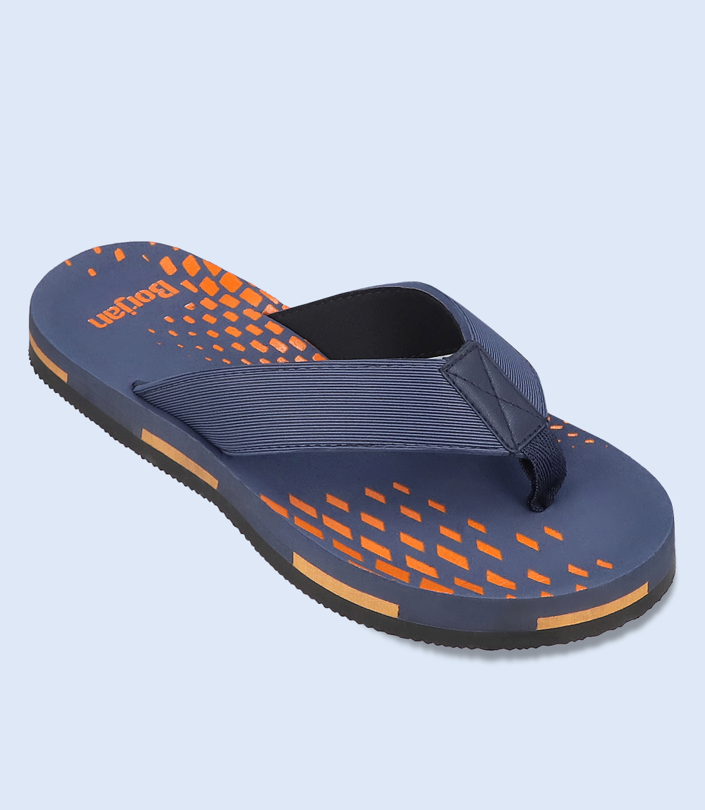 BM5565-NAVY BLUE-Men Flipflop