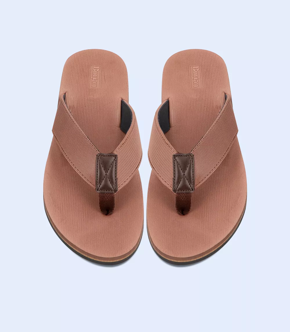 BM5567-BROWN-Men Flipflop