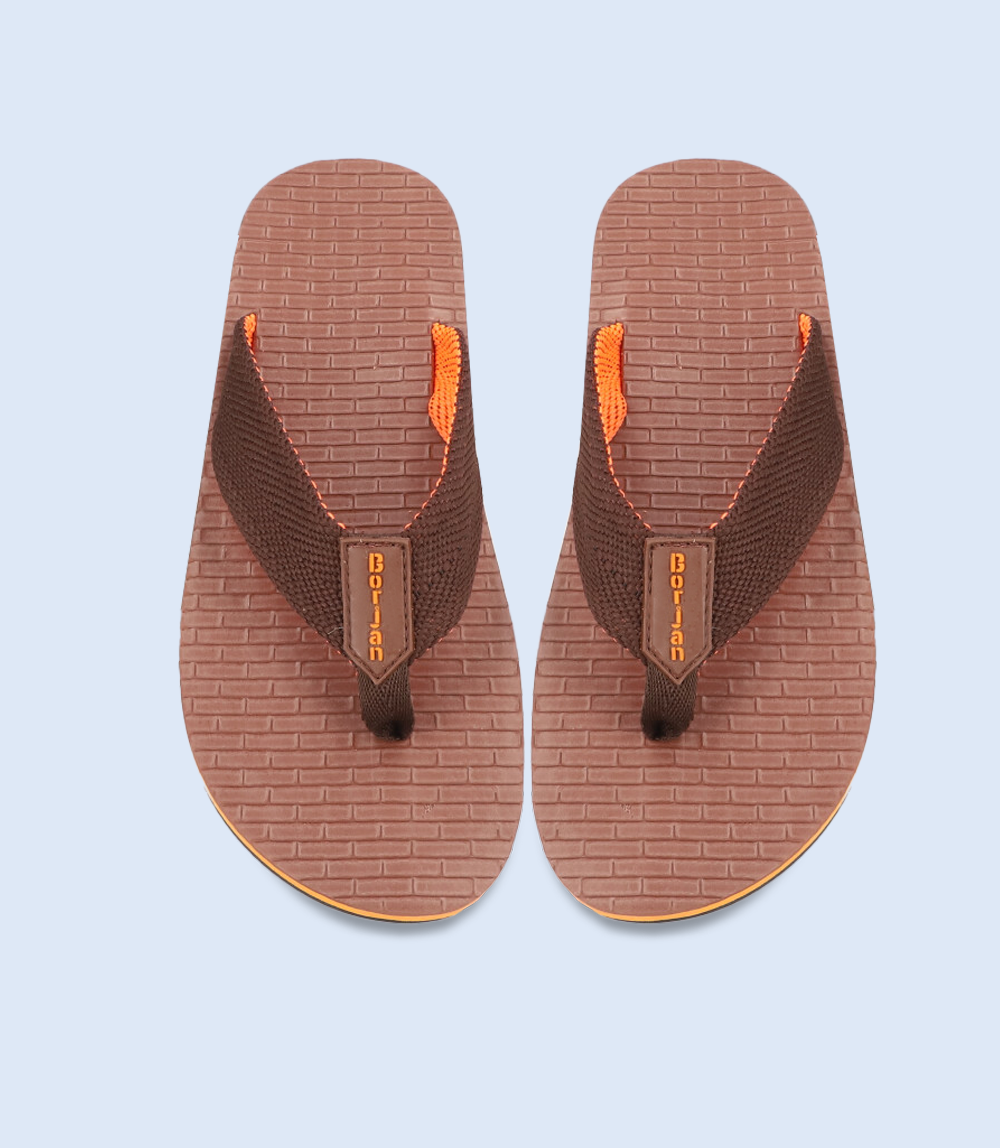 BM5626-BROWN-Men Flipflop