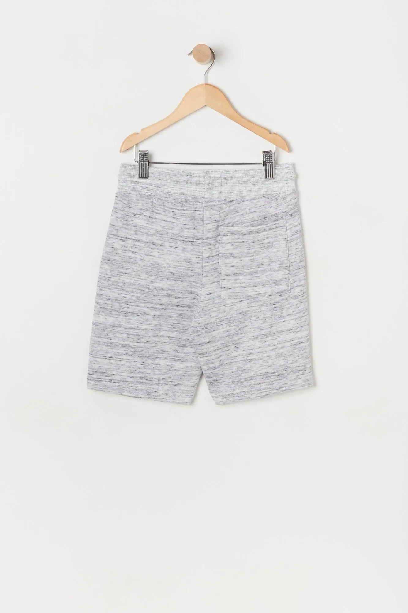 Boys Zip Pocket Fleece Short