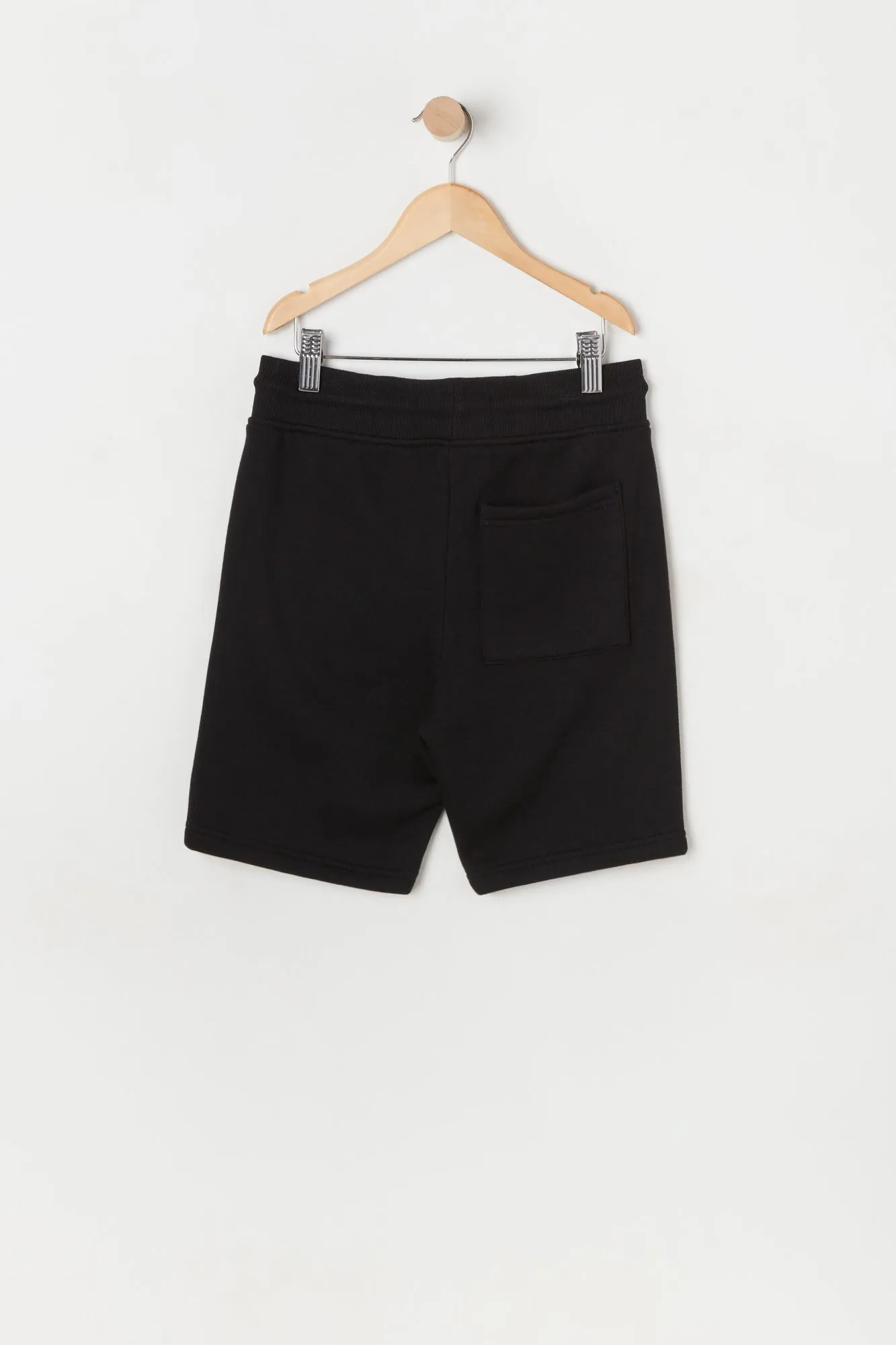 Boys Zip Pocket Fleece Short