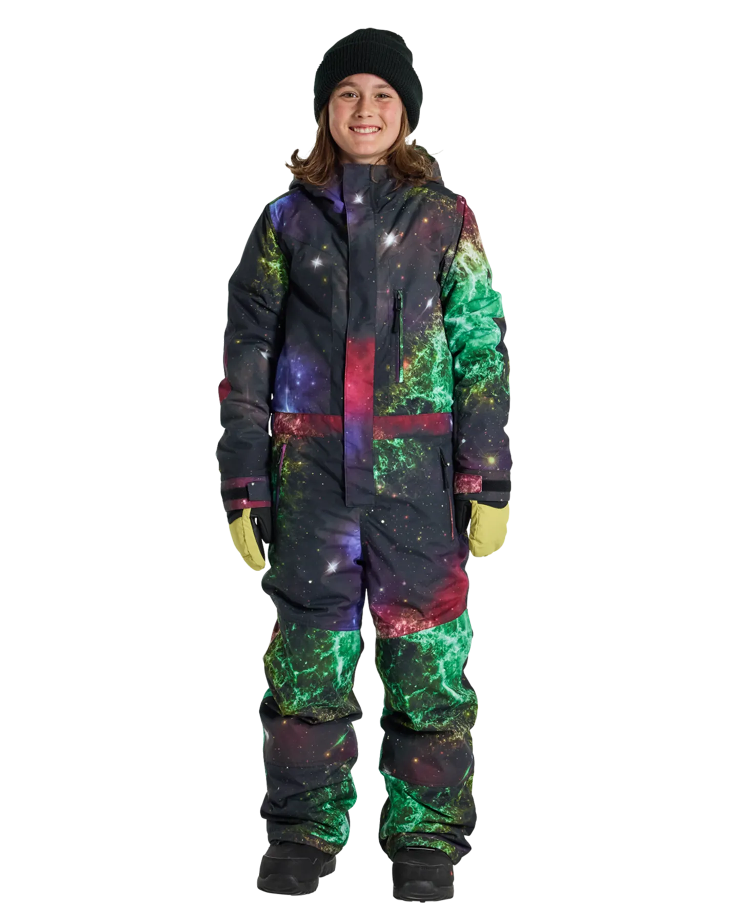 Burton Kids' 2L Snow One Piece - Painted Planets | Shop Snow Pants & Suits at Trojan Wake Ski Snow & Snow Skiers War