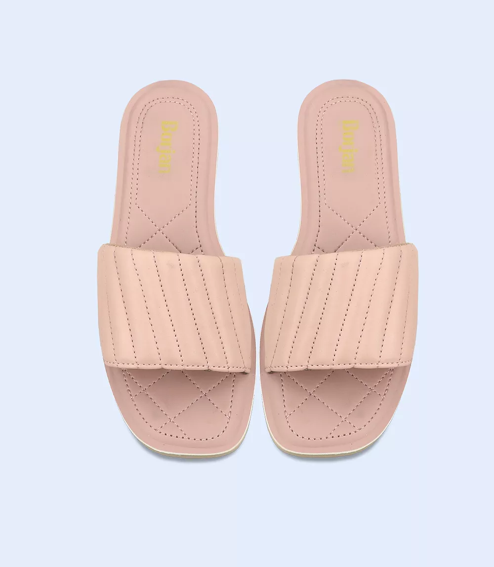 BW7434-TEA PINK-Women Casual Slipper