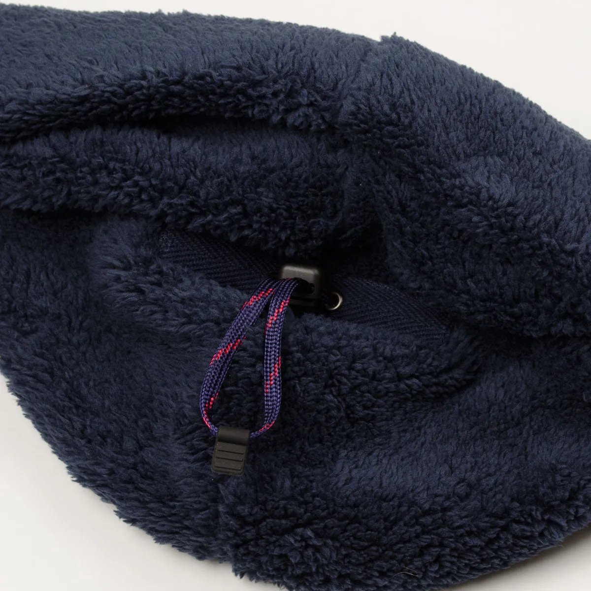 cableami - Boa Fleece Drawcord Hat - Navy