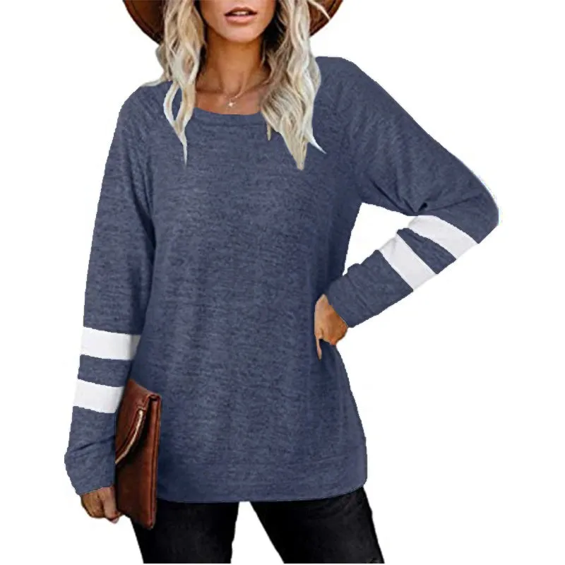 Haute Edition Women's Varsity Stripe Slouchy Tee