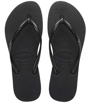 Havaianas Slim Flip Flops - Black