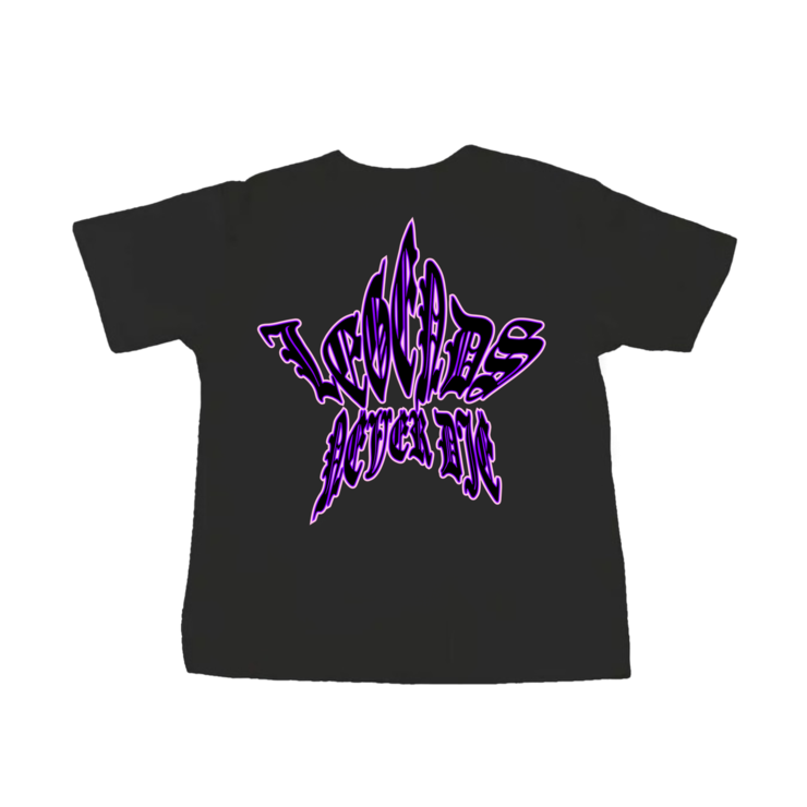 Juice Wrld x Vlone Legend Tee Blk/Purp