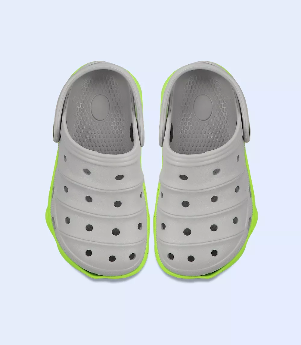 KG0040-GREY-Girls Casual Crocs