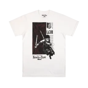 Levi Ackerman ODM Gear White Tee