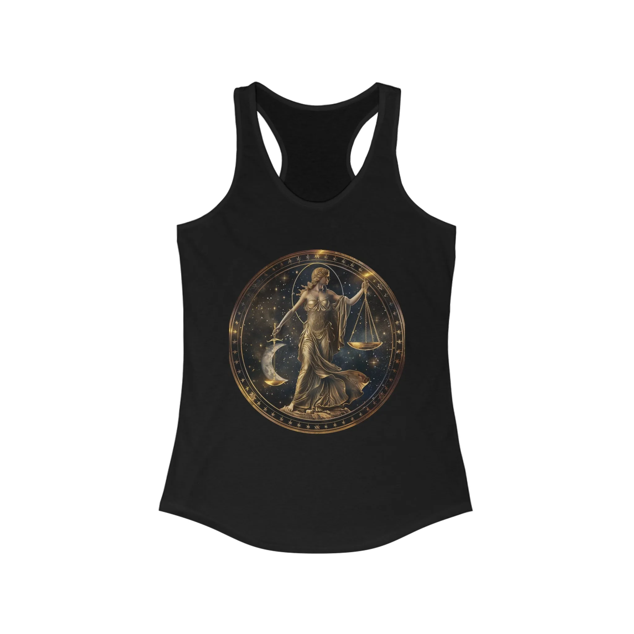 Libra zodiac Women Ideal Racerback Tank