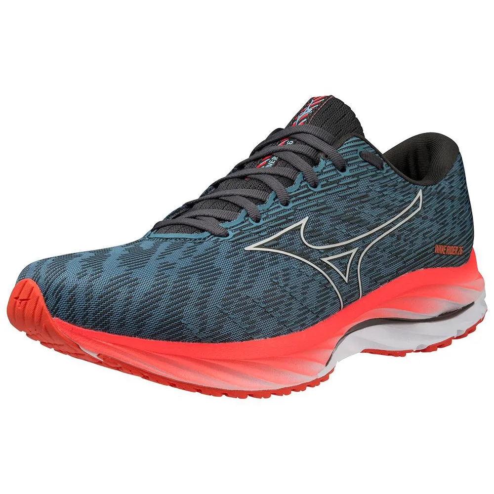 Men's Mizuno Wave rider 26 Provincial- Blue-Nimbus