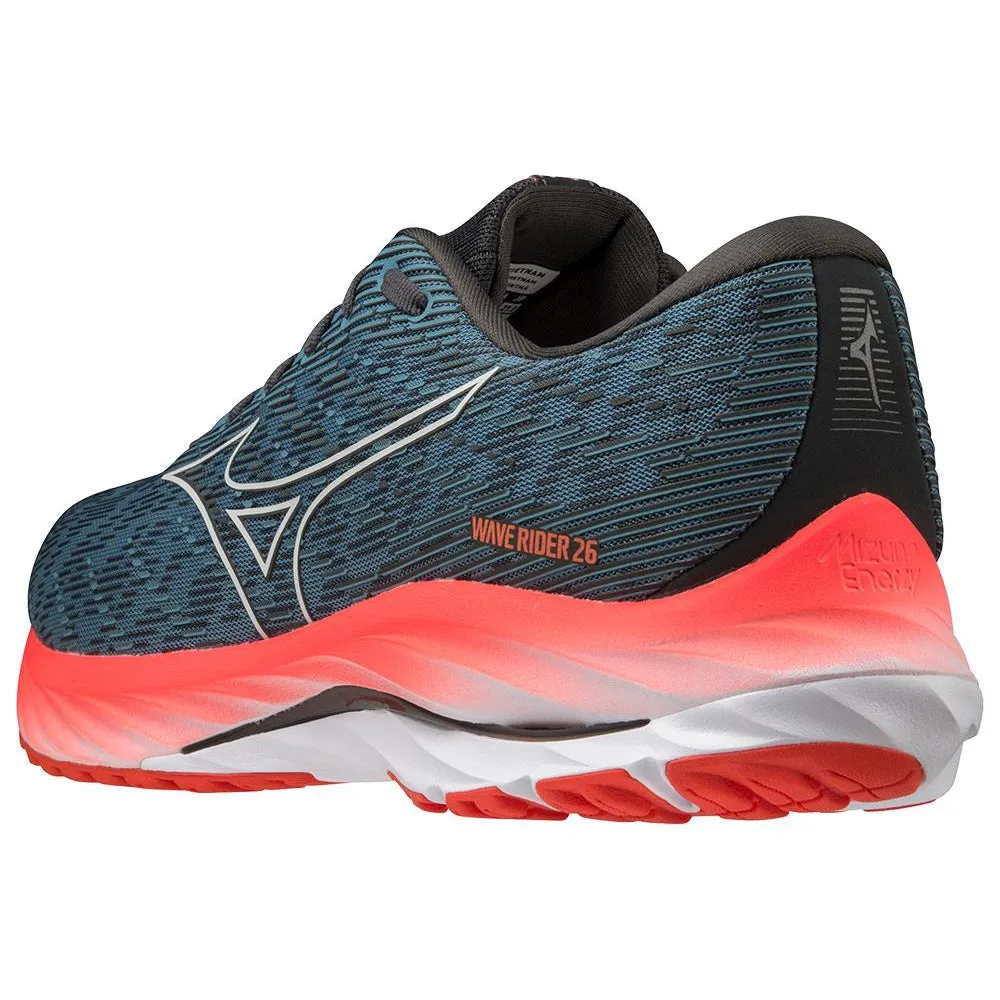 Men's Mizuno Wave rider 26 Provincial- Blue-Nimbus