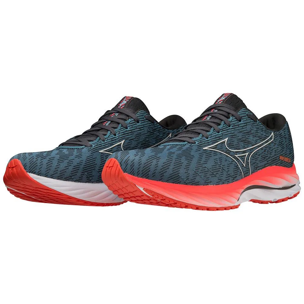 Men's Mizuno Wave rider 26 Provincial- Blue-Nimbus