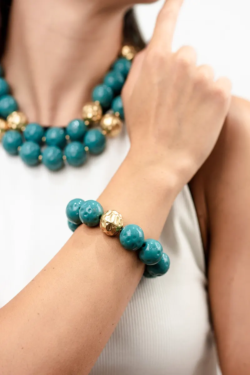 MYA ACCESSORIES | Bracciale con balls elastico