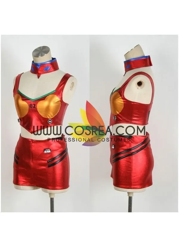 Neon Genesis Evangelion Asuka Langley Racing Cosplay Costume