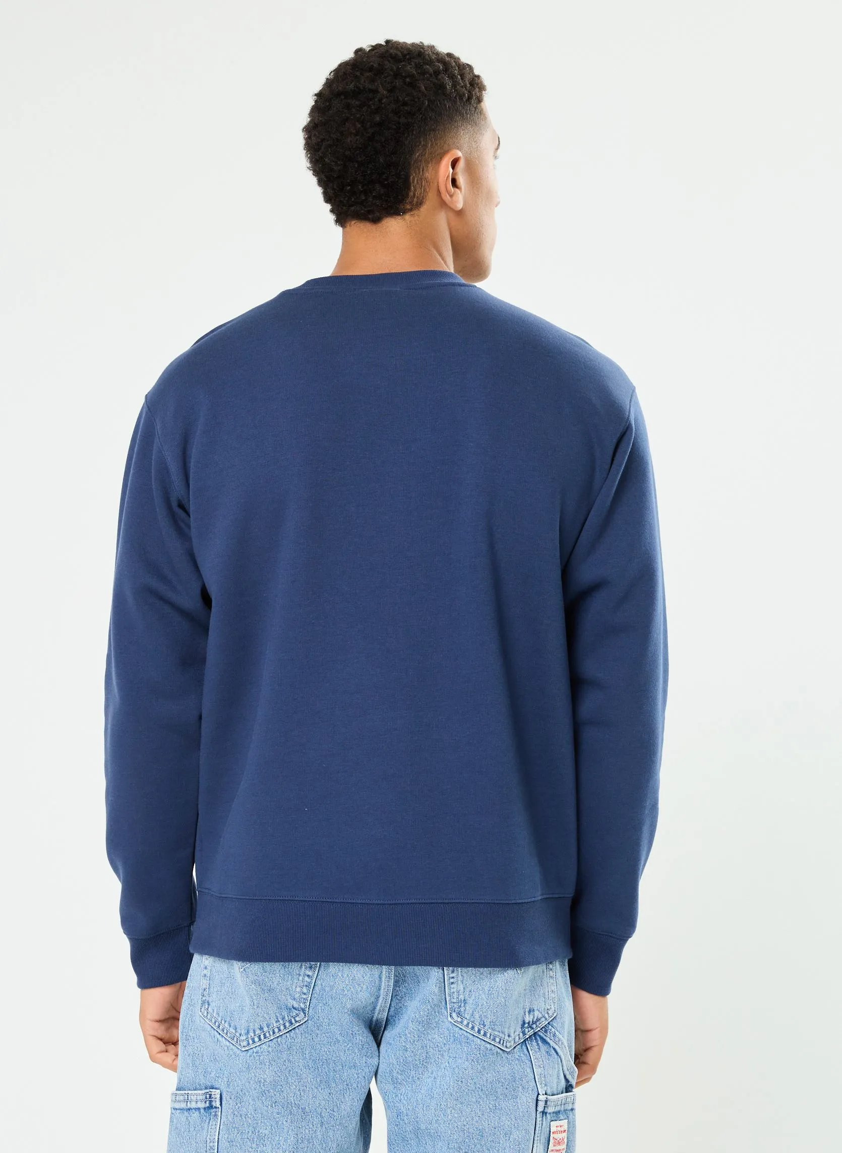 New BalanceSport Essentials Fleece Crew - Azzurro