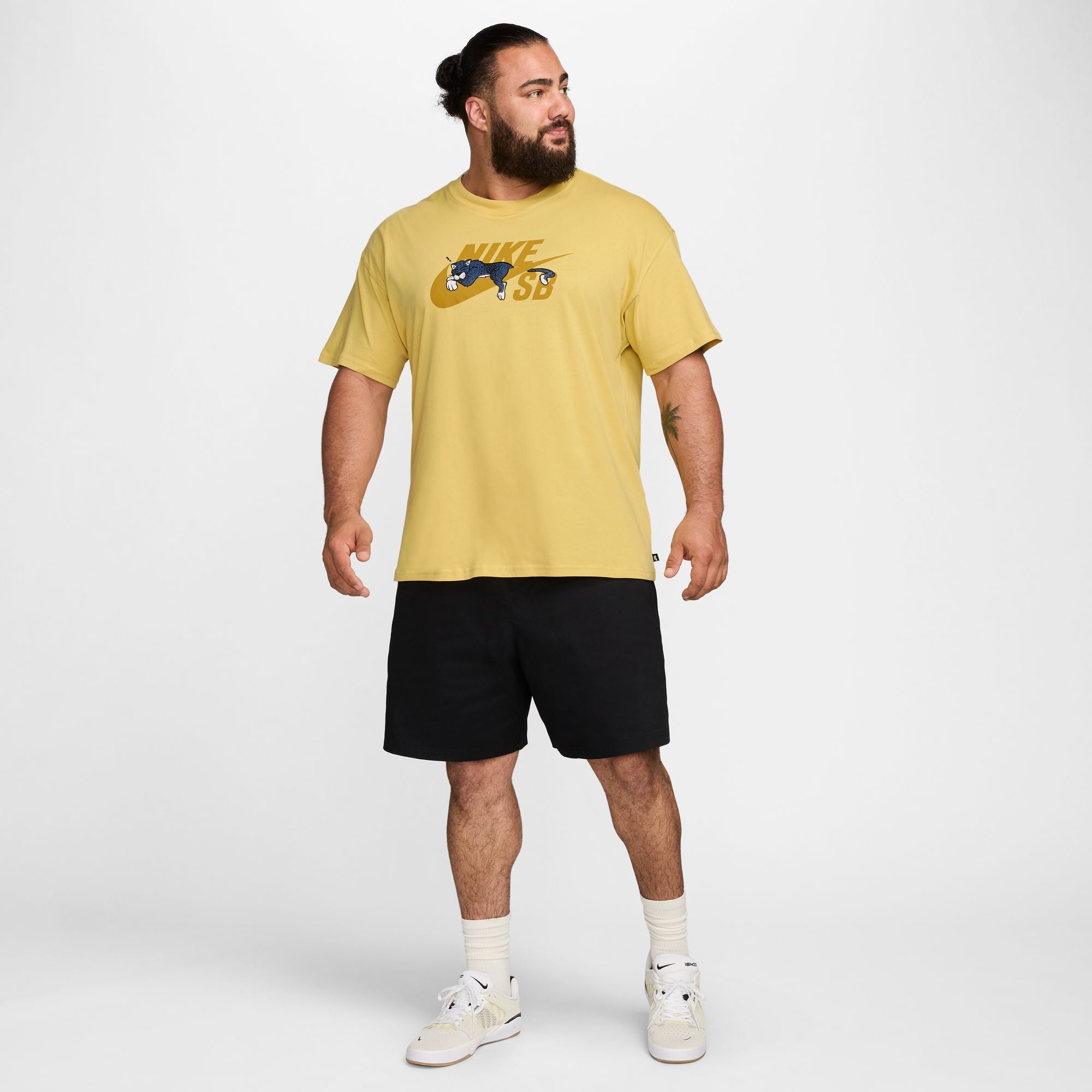 Nike SB Panther Tee Saturn Gold