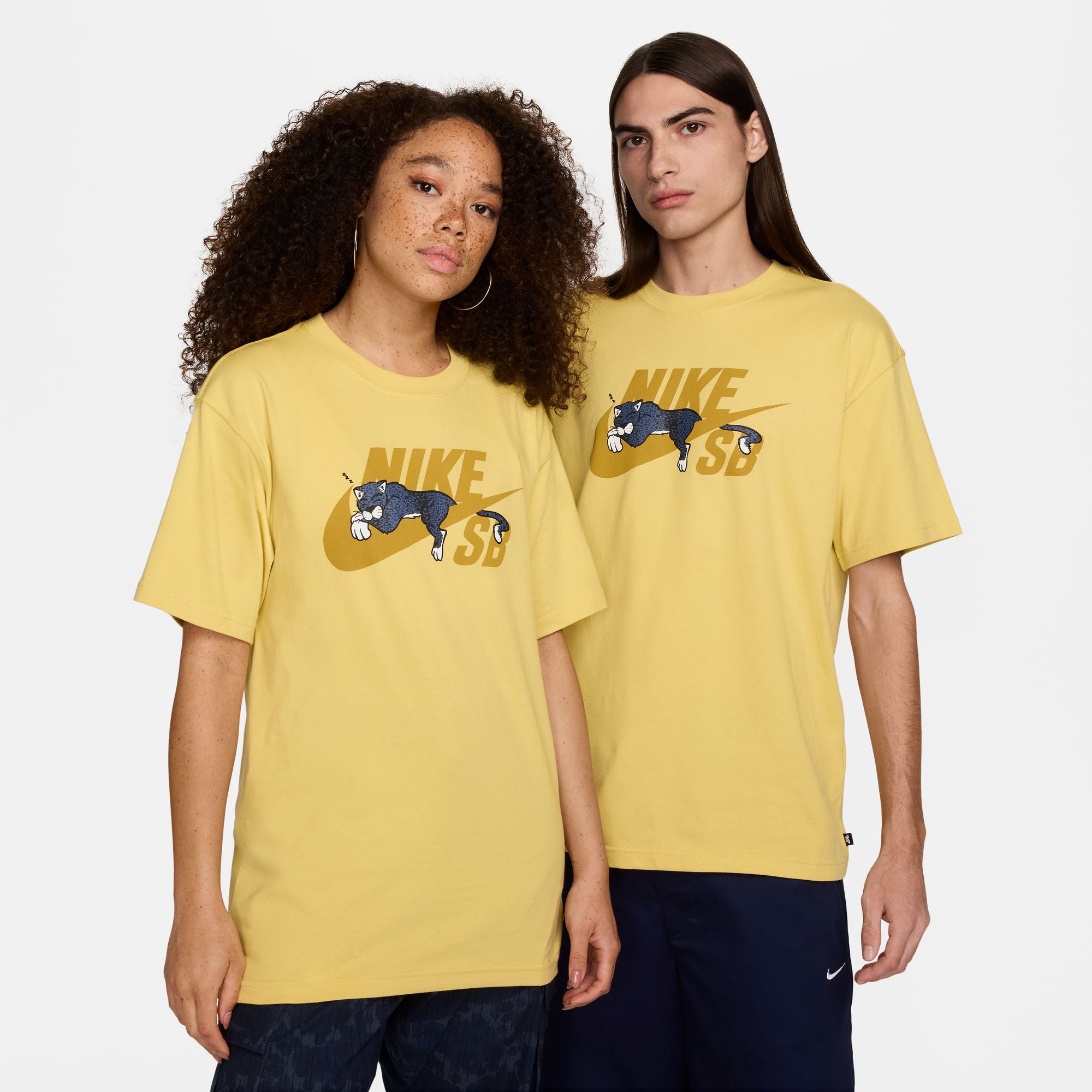 Nike SB Panther Tee Saturn Gold