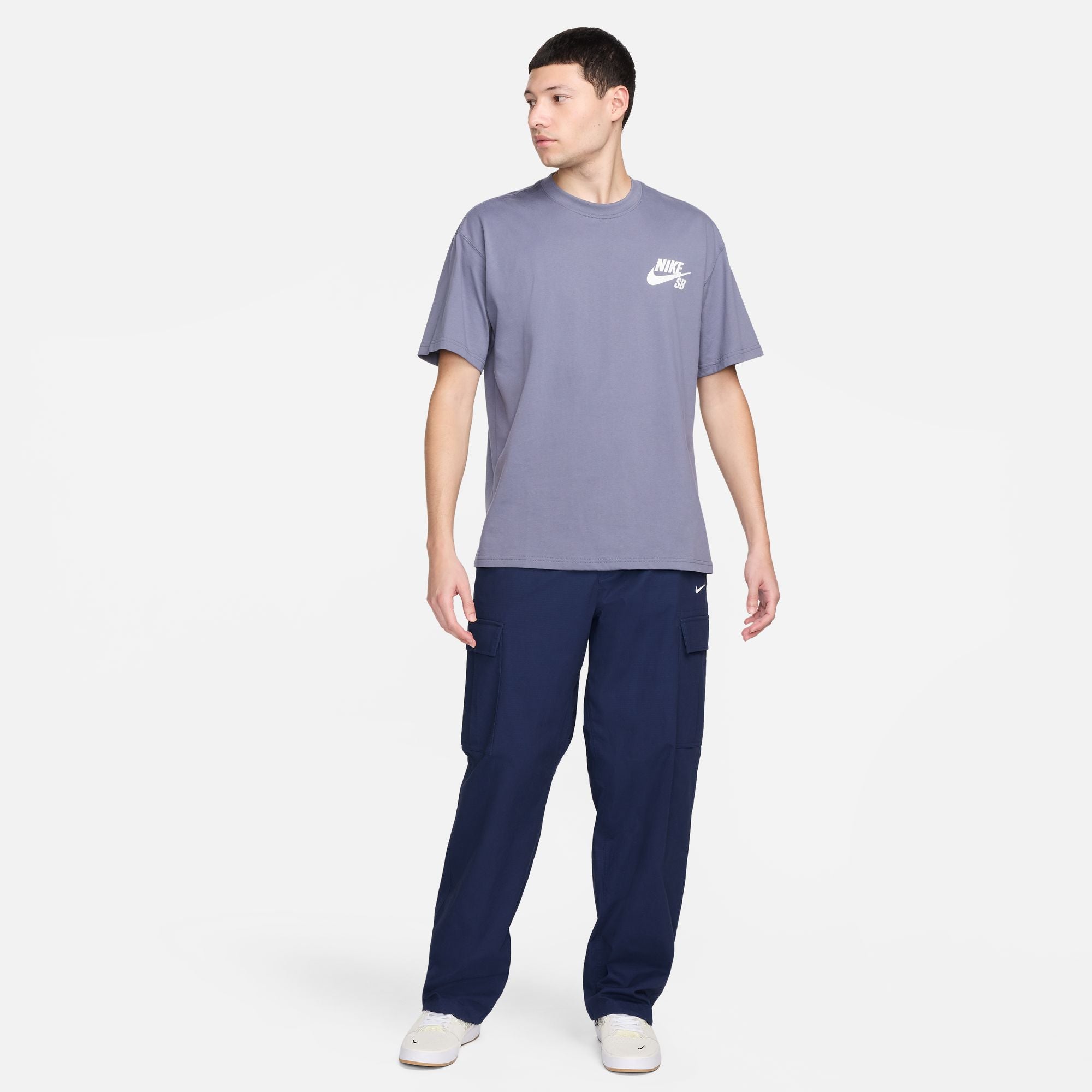 Nike SB Tee Logo LBR Light Carbon