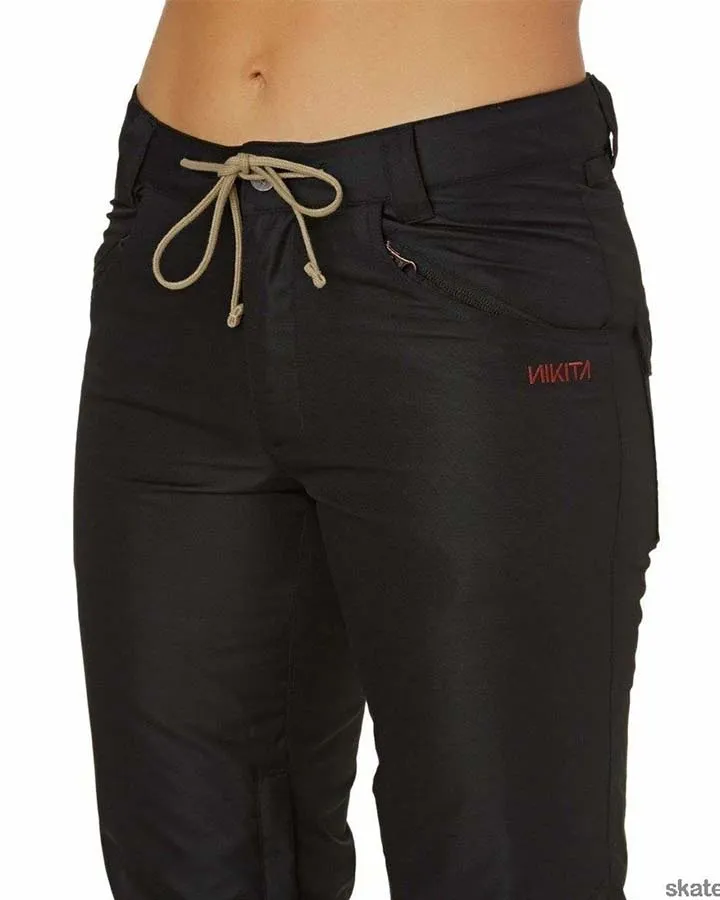 Nikita W Cedar Pant Black 2019 | Snow Pants Womens | Snow Skiers Warehouse