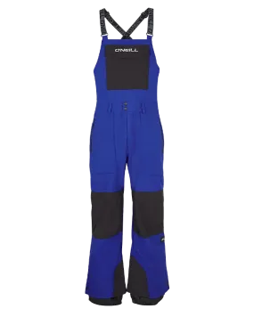 O'Neill Shred Bib - Surf The Web Blue | Shop Snow Pants & Suits at Trojan Wake Ski Snow & Snow Skiers Warehouse