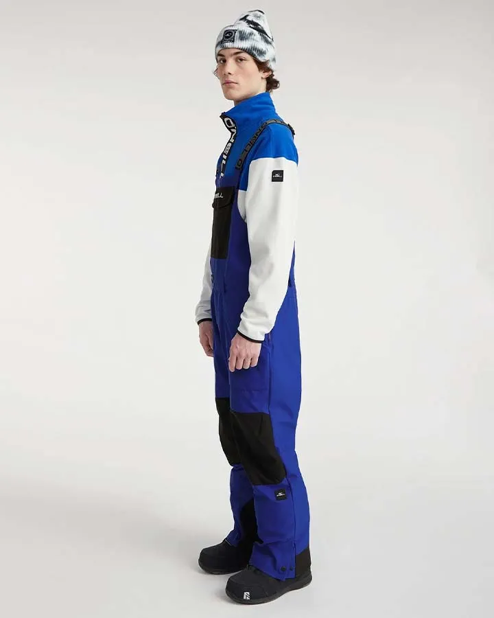 O'Neill Shred Bib - Surf The Web Blue | Shop Snow Pants & Suits at Trojan Wake Ski Snow & Snow Skiers Warehouse