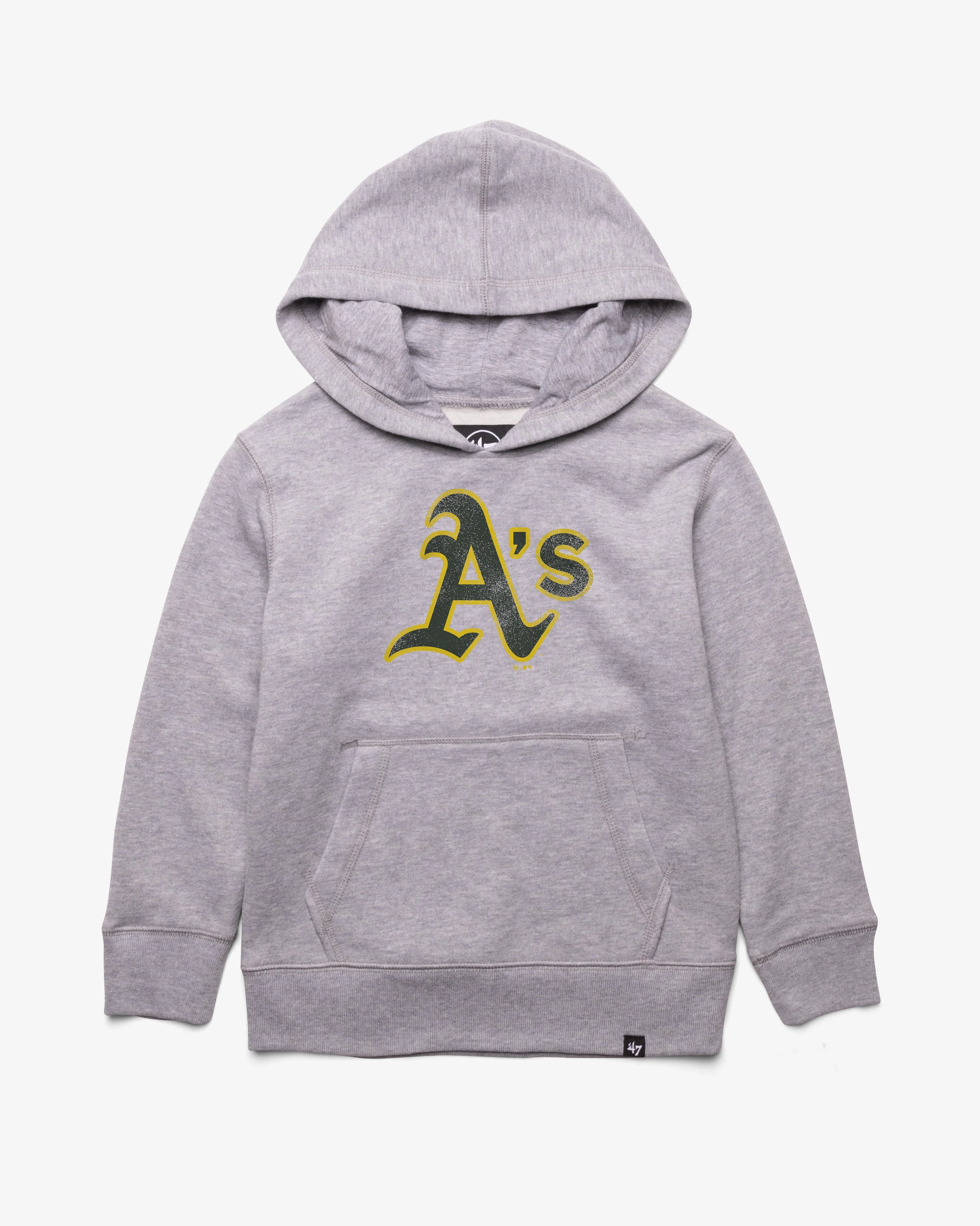 OAKLAND ATHLETICS DISTRESSED IMPRINT '47 HEADLNE HOOD KIDS