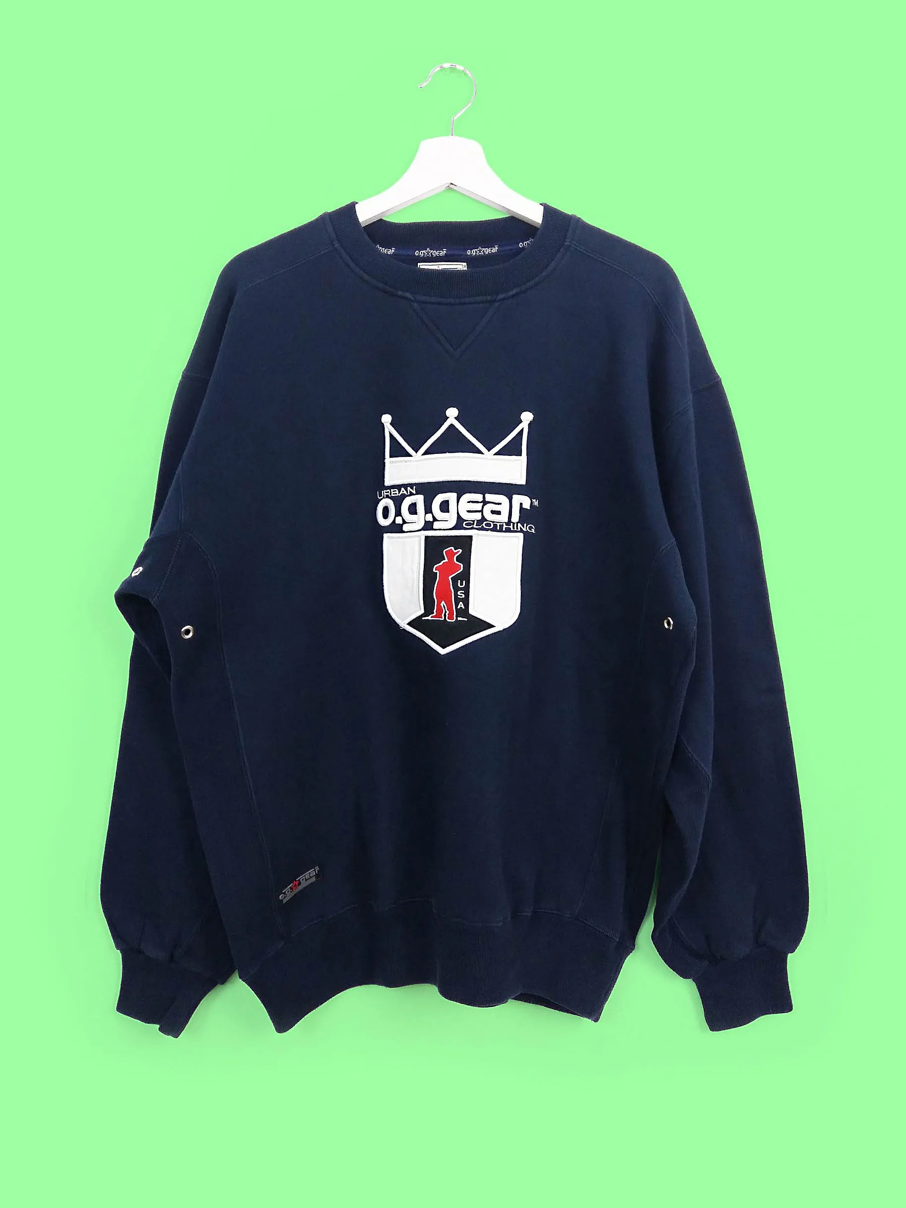 O.G. GEAR 90's Hip Hop Sweatshirt - size M