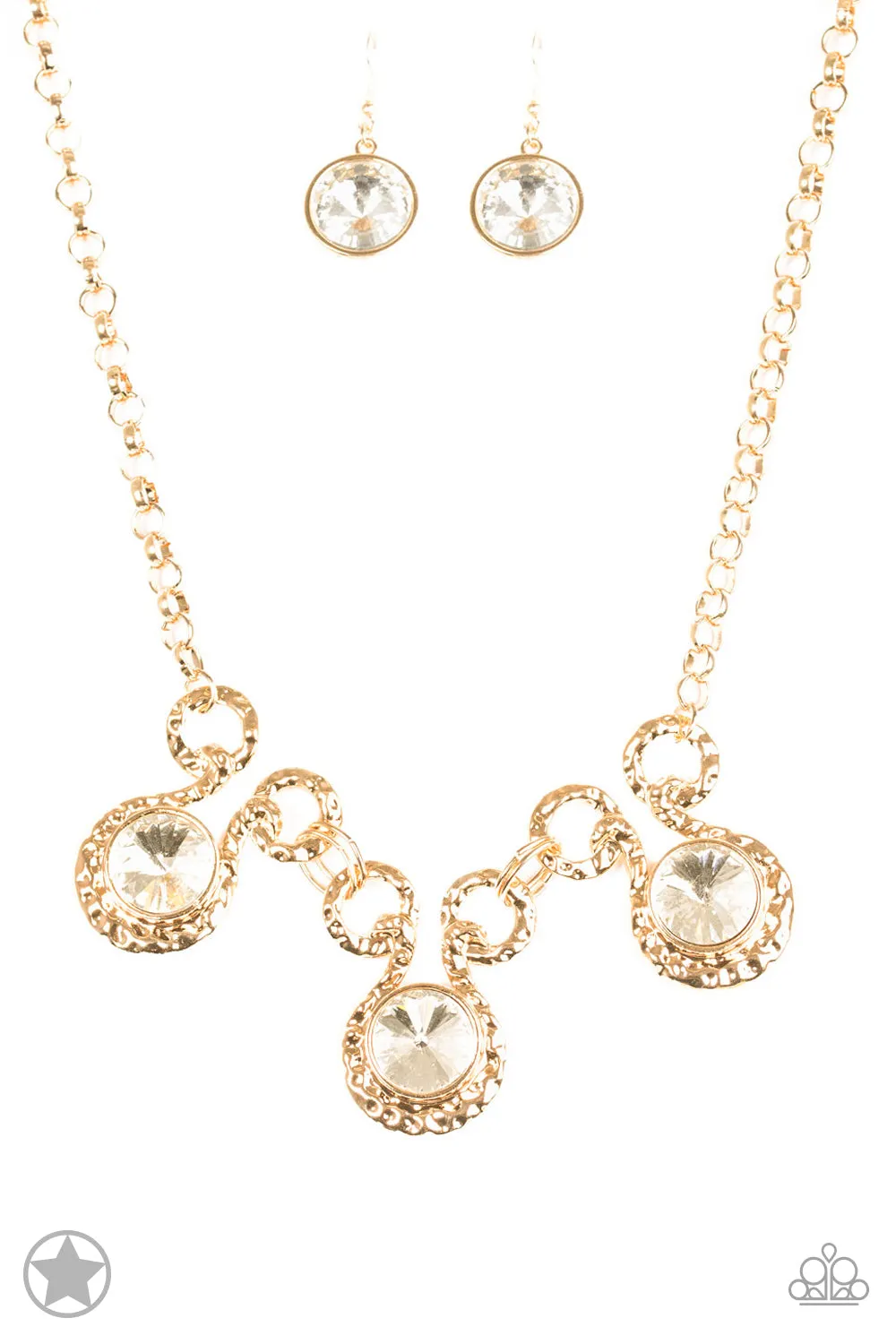 Paparazzi Accessories - Hypnotized - Gold Necklace