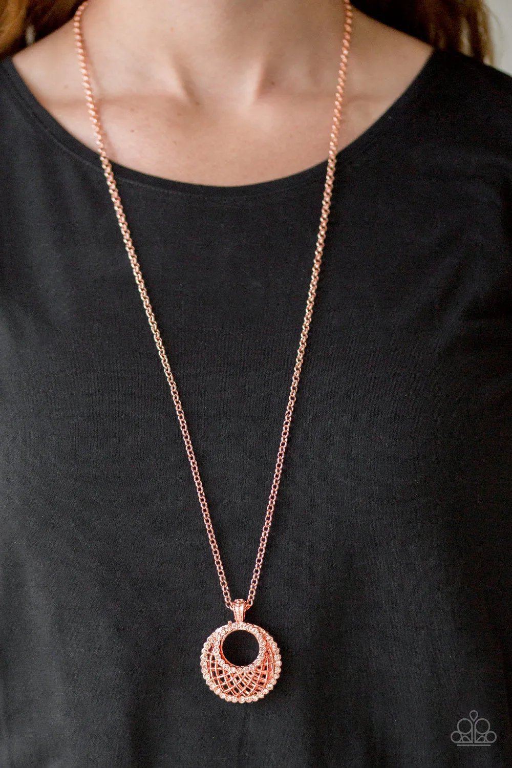 Paparazzi Accessories - Net Worth - Copper Necklace