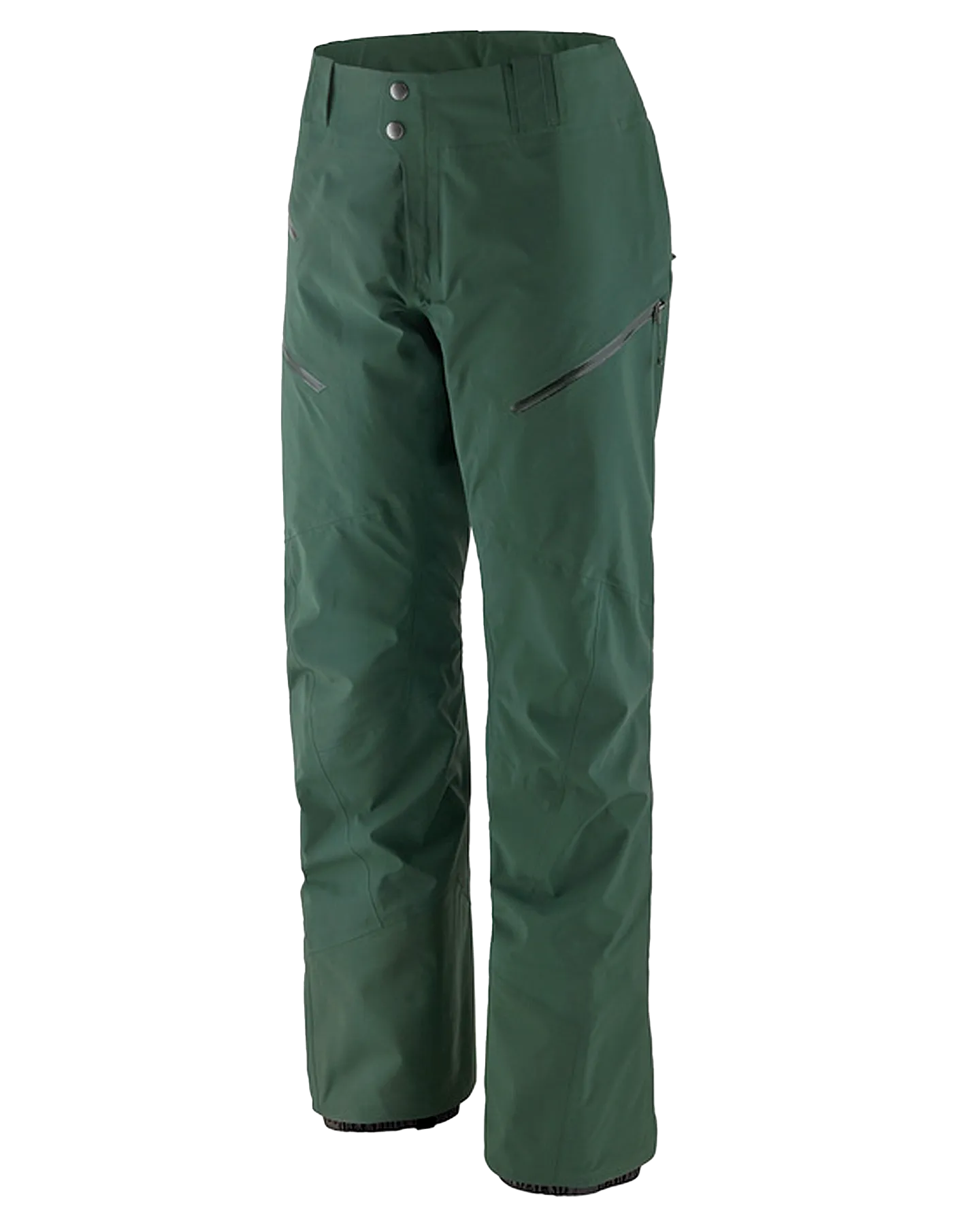 Patagonia PowSlayer Snow Pants - Nouveau Green - 2024 | Shop Snow Pants & Suits at Trojan Wake Ski Snow & Snow Skiers Wa