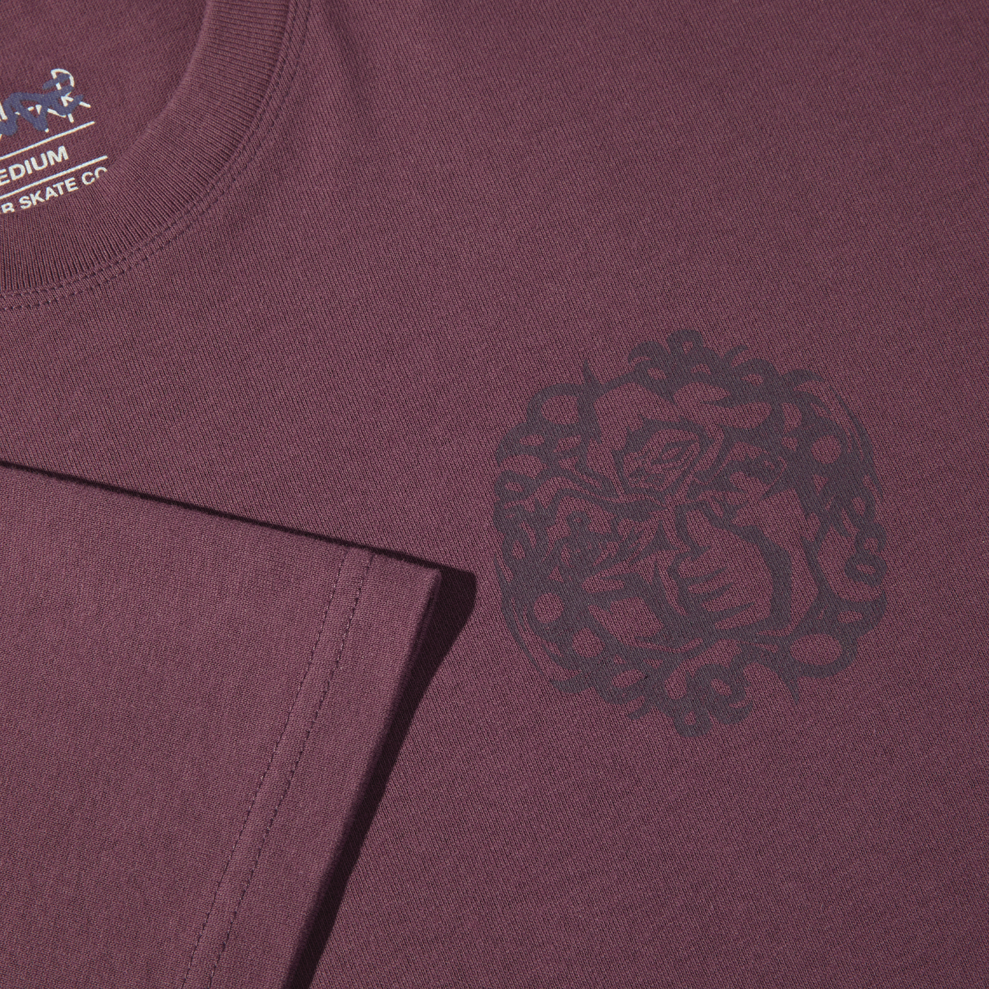 Polar Hijack Tee Plum