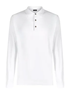 Polo in filato Winter Cotton - Bianco