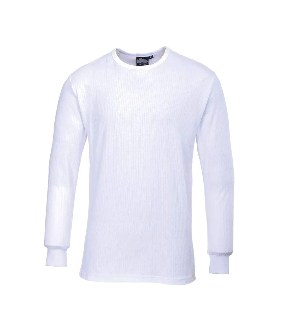 Portwest Mens Thermal Underwear Long Sleeved T-Shirt (B123) (White) - UTRW1016