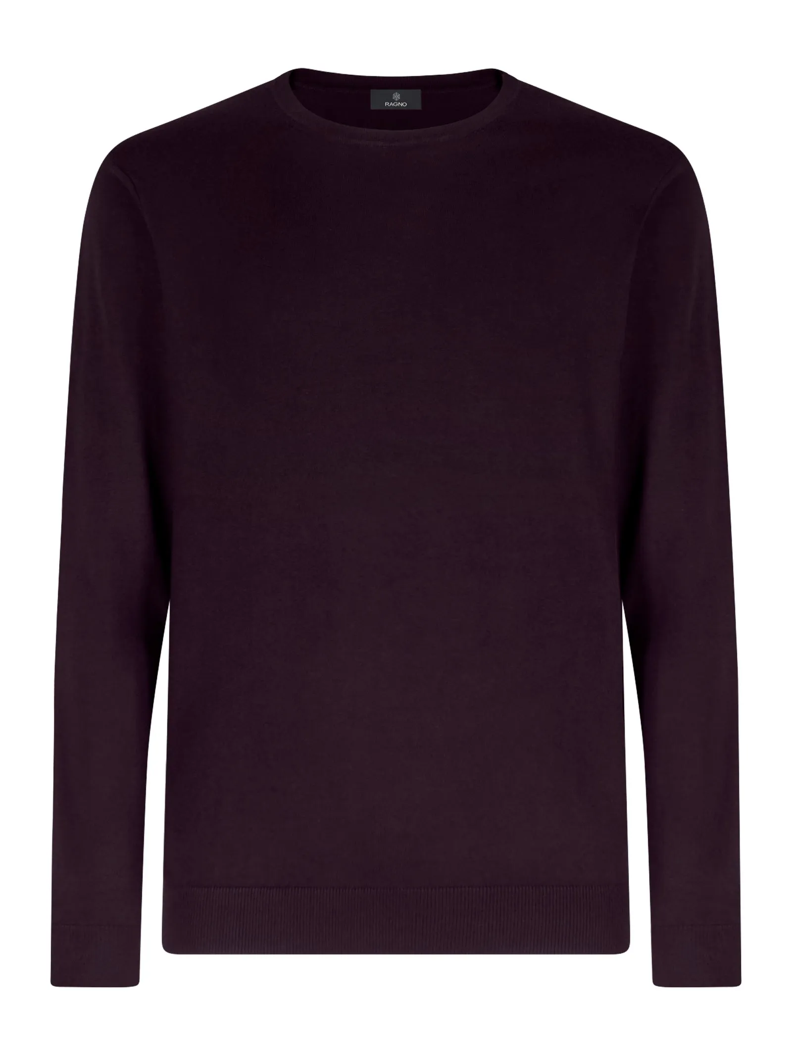 Pull girocollo in filato Winter Basic - Sunset Purple