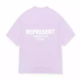 Represent Owners Club Logo Tee Lilac