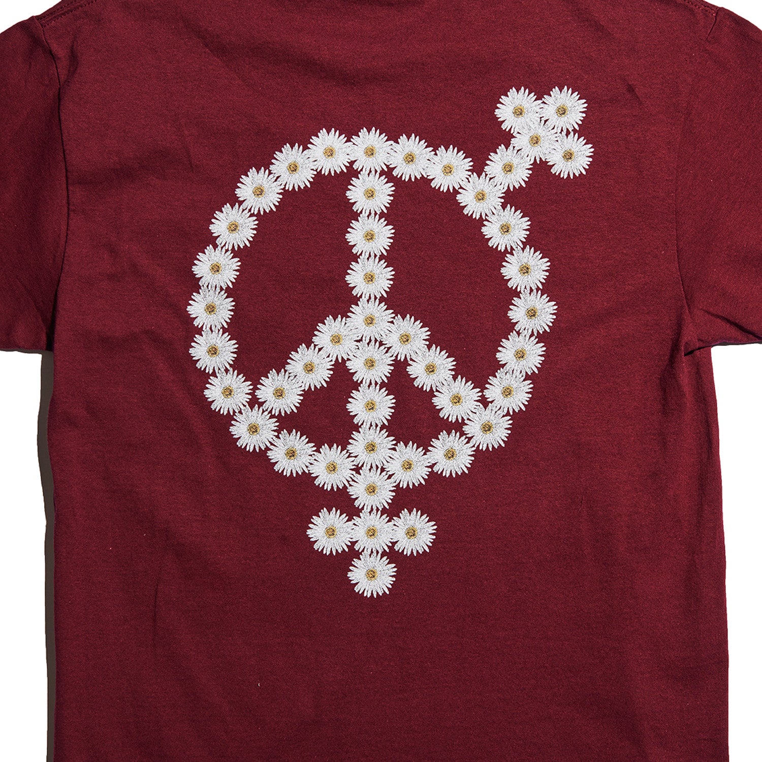 SexHippies Daisy OG Logo Tee Burgundy