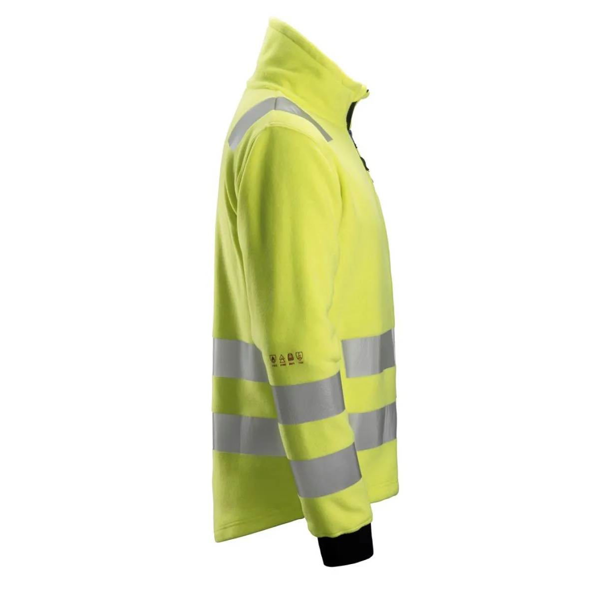 Snickers 2860 ProtectWork FleeceJacket, Class 3 - High Vis Yellow