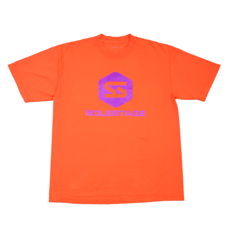 Solestage Stamp Logo Tee Orange