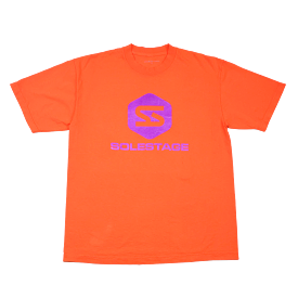 Solestage Stamp Logo Tee Orange