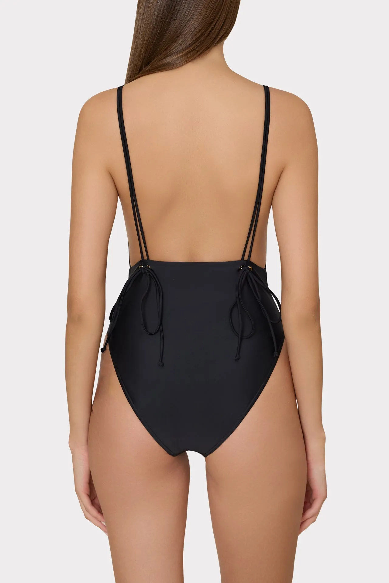 Solid Carvico Vita Deep V One Piece