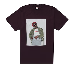 Supreme André 3000 Tee Eggplant