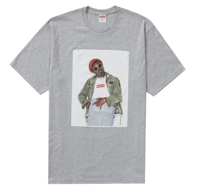 Supreme André 3000 Tee Heather Grey