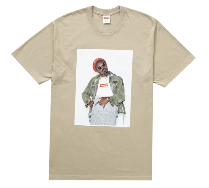 Supreme André 3000 Tee Stone