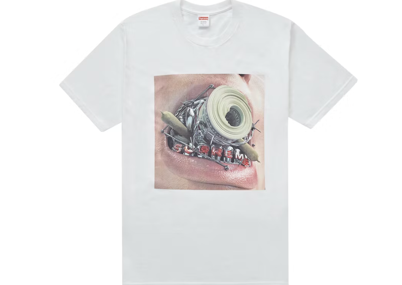 Supreme Braces Tee White